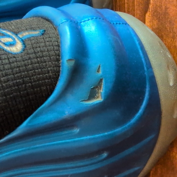 Nike Air Foamposite One Royal Blue 20th Anniversary Sz 11.5 - Picture 4 of 9